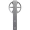 Ekena Millwork Premium Wagon Wheel Roller Hanger w/ Bolts for Barn Door for 1 3/4" Doors, Silver Metallic GB60014RWSM - alternate 1
